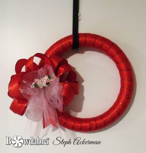 How to Make a ribbon Wreath