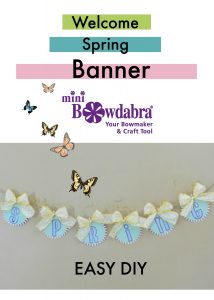 How to create the best welcome spring banner with Bowdabra