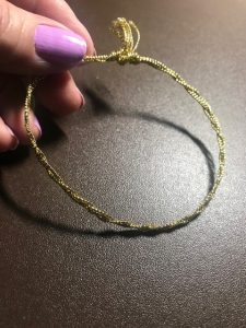 bow wire friendship bracelet