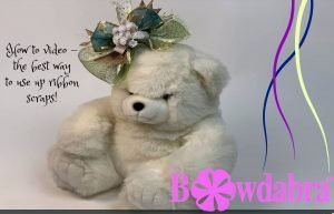 upcycle ribbon scraps