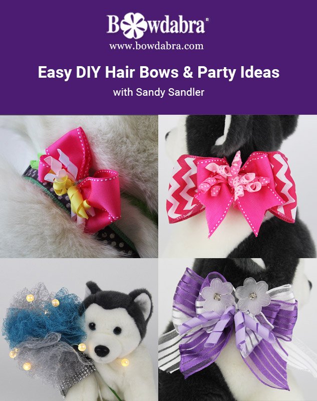 Easy DIY Hair Bows & Party Ideas