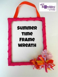 frame wreath