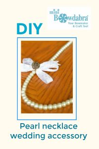 How to make Pearl wedding accessories