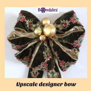 upscale designer bow