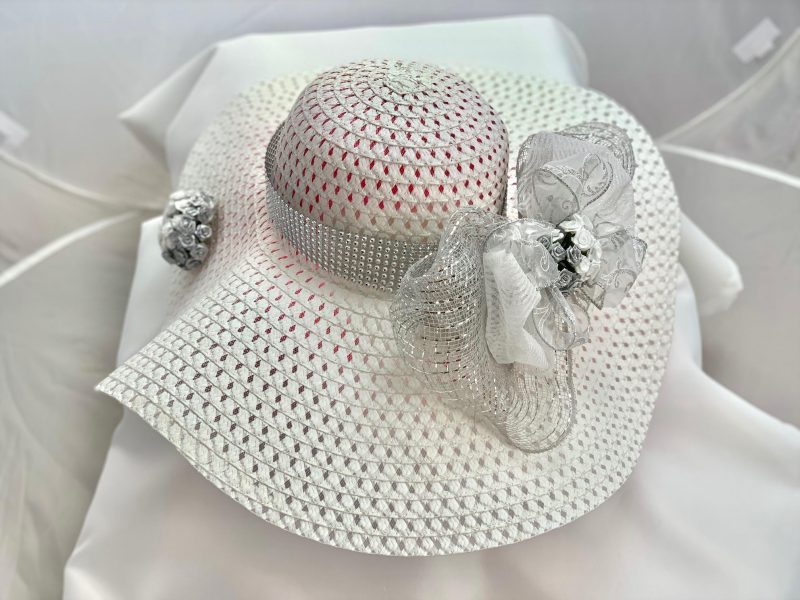 How to make ribbon Hat for Wedding 