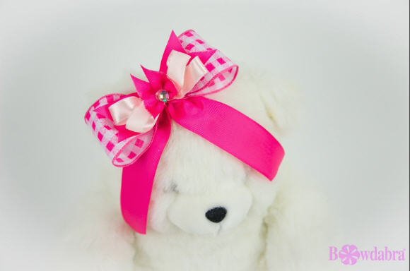 Spring Hair Bow with Bowdabra