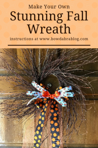 How to Make Simple fall Wreath