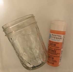 Paint Inside of Jar