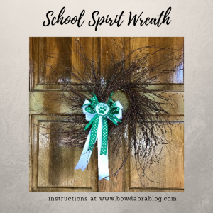School Spirit Wreath (Instagram)