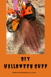 How to Make a Halloween Cuff