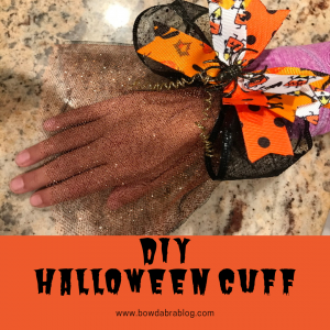 DIY Halloween Cuff (Instagram)