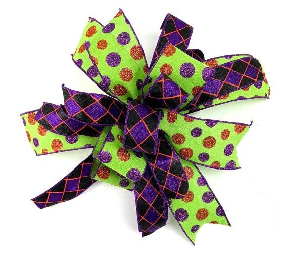 Funky Colorful Present Bow