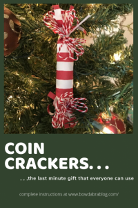 Coin Crackers Last Minute Gift