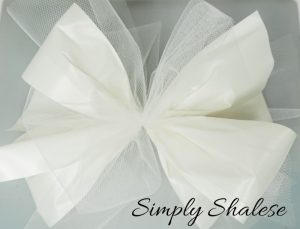 DIY Wedding Decor Bow Quick and easy youtube video tutorial