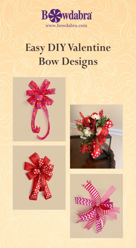 Beautiful Valentine Bow Designs