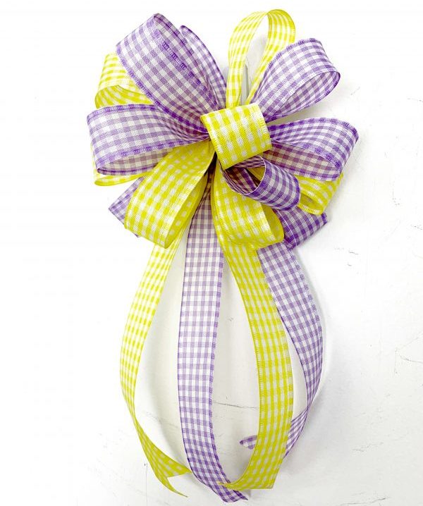Funky Gingham Bow