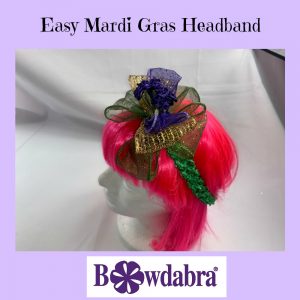 Mardi Gras headband