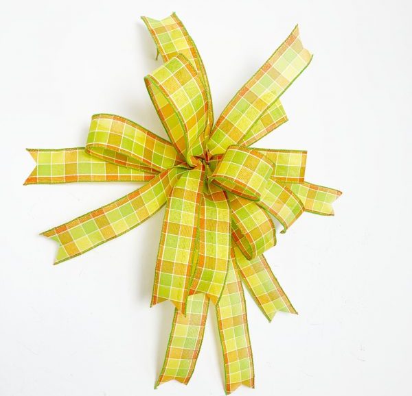 Funky Gingham Bow