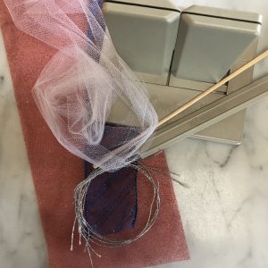 Supplies for Memorial Day Bow