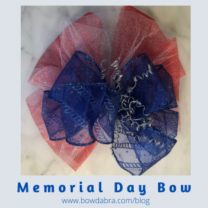 Memorial Day Bow (Instagram)