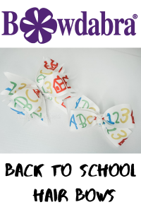 Easy Video – How to make a back to school hair bows