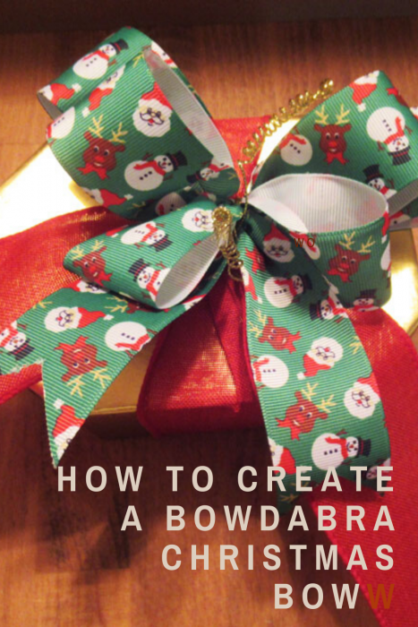 Christmas in July – how to create an amazing gift bow