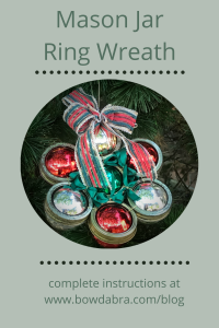 Mason Jar Ring Wreath