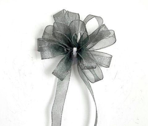 How to make Traditional Grey Christmas Bow