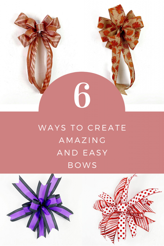 How to make  Christmas & Halloween Bows