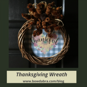 Thanksgiving Wreath (Instagram)