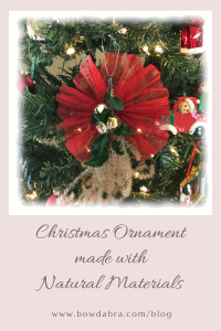 Finished Ornament Made with Natural Materials