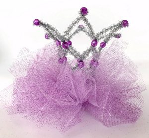 tulle party favor
