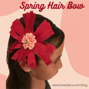 Spring Hair Bow (Instagram)