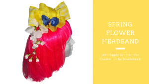 How to make a super simple spring headband