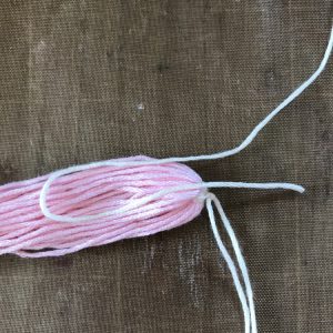 Form Loop with Wrapping Cord