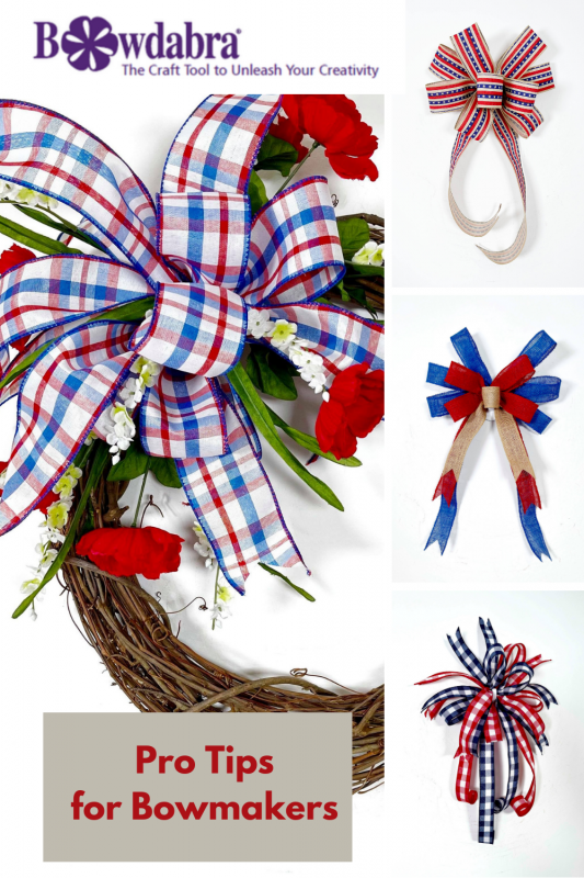 DIY Patriotic Wreath and Bows