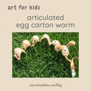 Egg Carton Worm (Instagram)