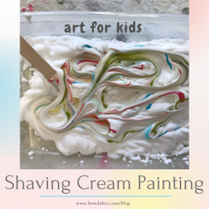Shaving Cream Painting (Instagram)