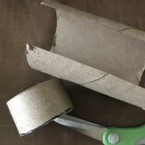 Cut Away Excess Paper Roll