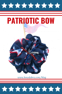 How to Use a Scarf to Make the Perfect Patriotic Bow