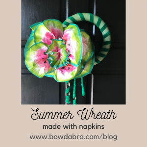 Summer Watermelon Wreath (Instagram)
