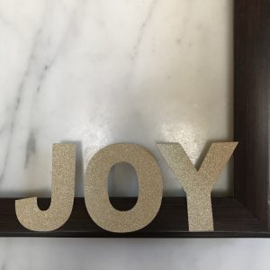 Add Letters to Corner of Frame