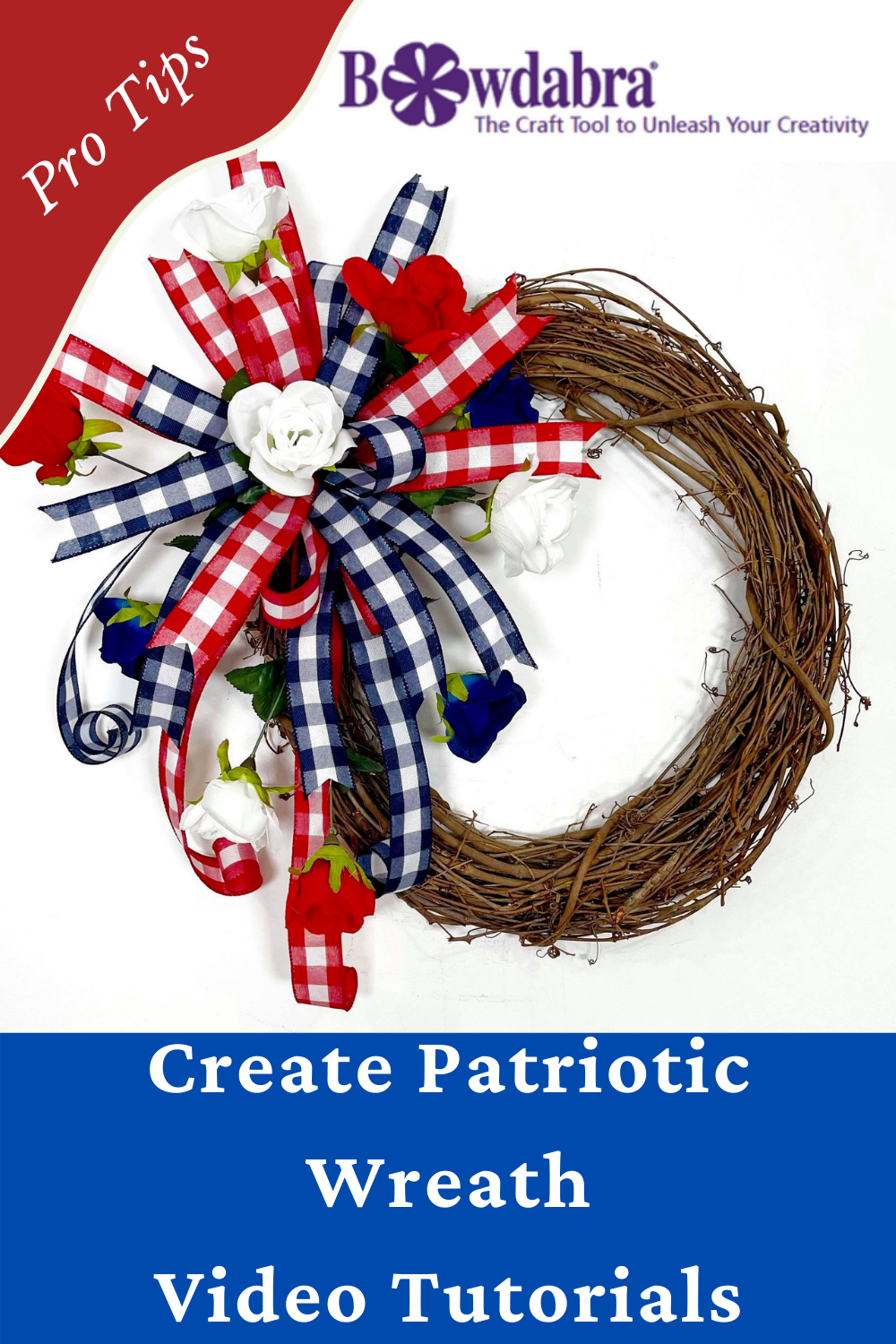 Patriotic Bow Wreath