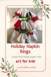 How to Make Adorable Napkin Rings from Toilet Paper Rolls