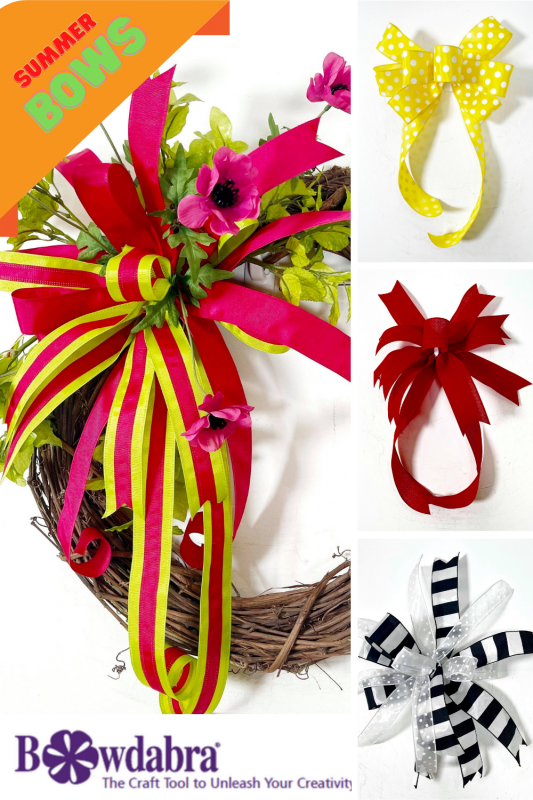  Summer Bows And Wreaths tutorial