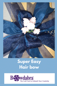 Super easy Bowdabra hair bow