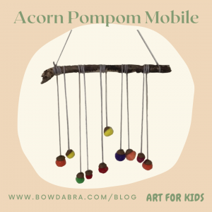 Acorn Pompom Mobile (Instagram)