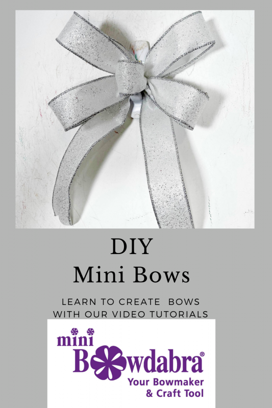 How to make mini bow