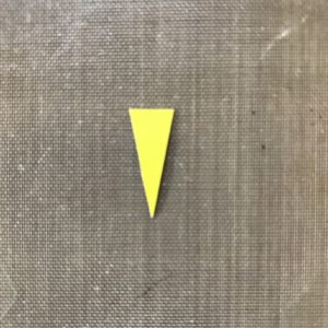 Cut Long Narrow Triangle for Beak