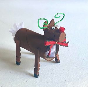 reindeer party favor